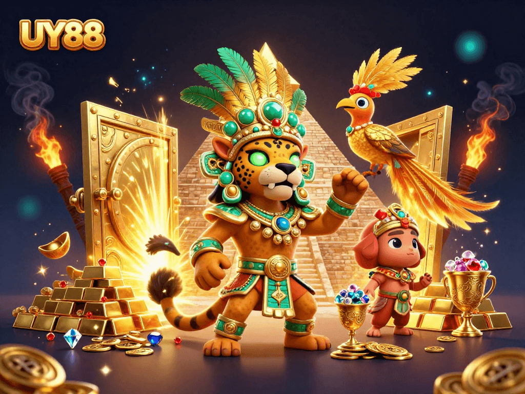 Experience the excitement of winning at UY88 with immersive game elements and a thrilling atmosphere.