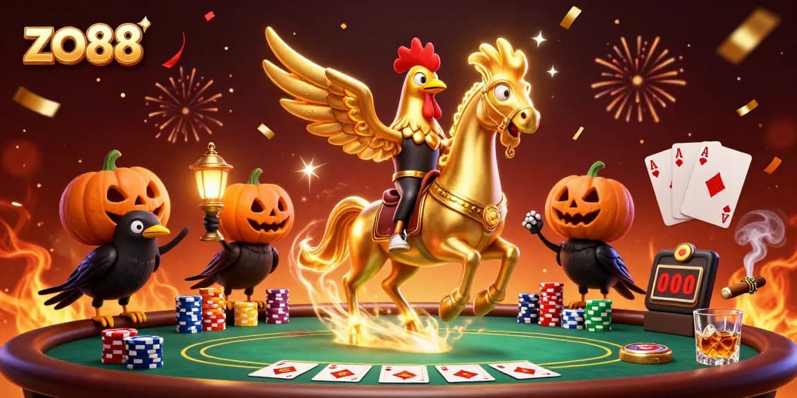 Experience the thrill at zo88 casino with our vibrant, immersive gaming scene.