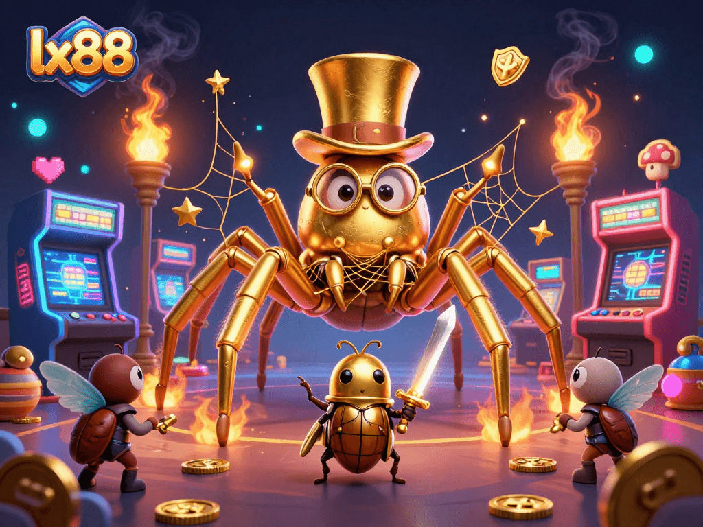 Engage in thrilling games at lx88 with a colorful 3D casino adventure, showcasing excitement and rewards.