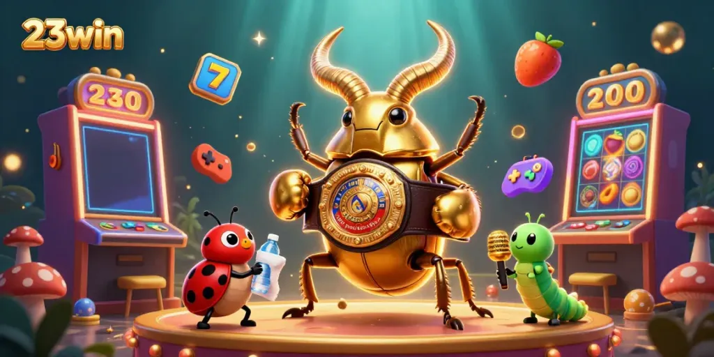 Experience thrilling action at 23win with vibrant 3D casino games, highlighting the unique characters.