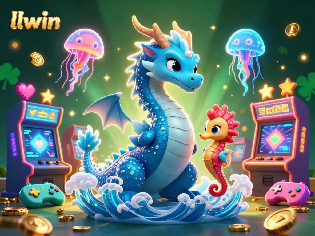 Win big with llwin in this vibrant 3D casino world featuring engaging characters and games.